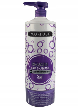 Szampon do włosów - Morfose Keratin Purple 1000ml