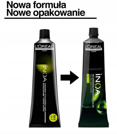 Farba do włosów - L'Oreal Inoa 60g 4.56