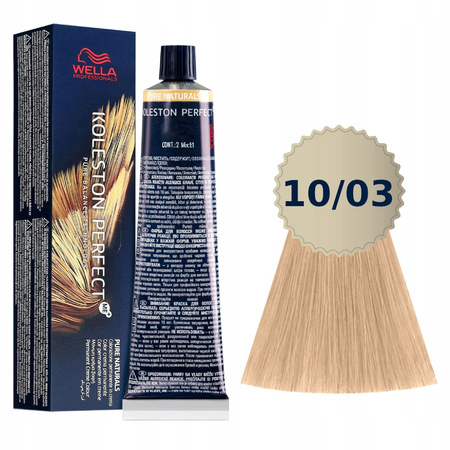 Farba do włosów - Wella Koleston Me+ 60 ml 10/03