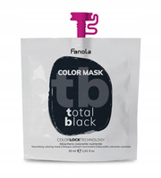 Fanola Color Maska Black 30 ml - Próbka Intensywnej Czerni