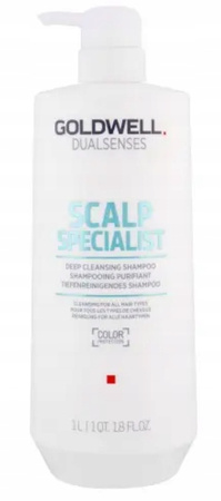 Szampon do włosów - Goldwell DLS Scalp Reg Deep Clean 1000ml Oczyszczający