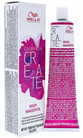 Pastelowa farba do włosów - Wella Color Fresh High Magenta 60ml