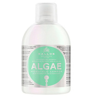 Szampon nawilżający - Kallos Algae Moisturizing Shampoo 1000ml Nawilżający