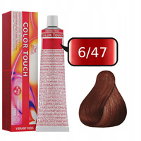 Farba do włosów - Wella Color Touch 60ml 6/47 Bez amoniaku