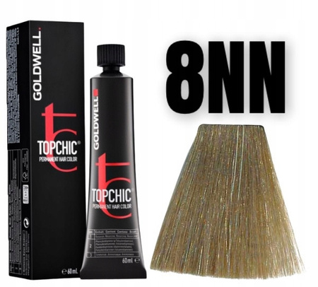 Farba do włosów - Goldwell TOPCHIC 60ml 8-KG Profesjonalna