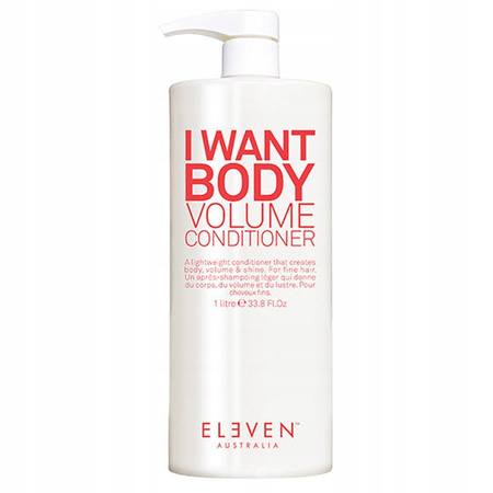 Odżywka do włosów Eleven Australia I Want Body Volume 960ml Dodaje objętośc