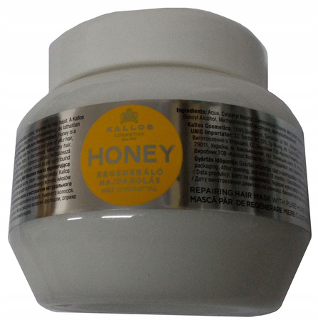 Kallos Honey Repairing Mask 275ml Regenerująca Maska do Włosów