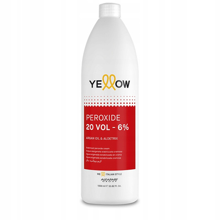 Utleniacz do włosów - Alfaparf YELLOW Peroxide 20VOL 6% 1000ml