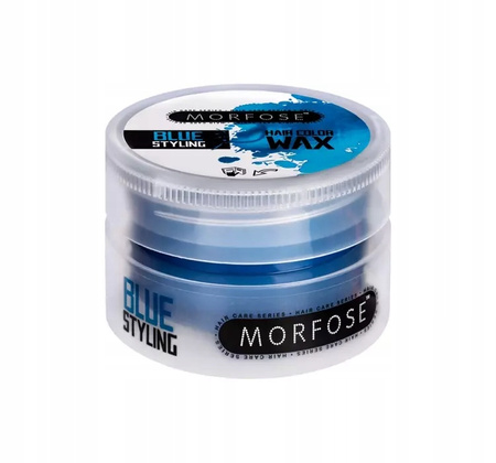 Wosk do włosów - Morfose Colour Wax Blue 100ml