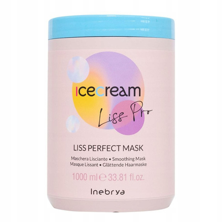 Maska do włosów - Inebrya IC Liss Perfect Maska 1000ml