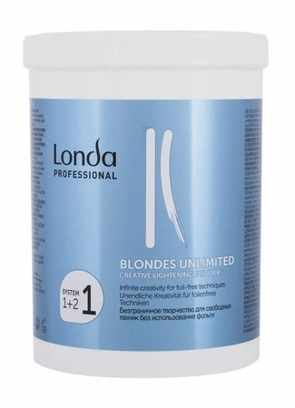 Rozjaśniacz w pudrze - LONDA BLONDES UNLIMITED 400g Odświeżający