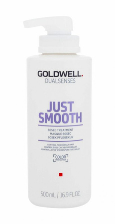 60-sekundowa kuracja do włosów Goldwell DLS Just Smooth 500ml Wygładzająca