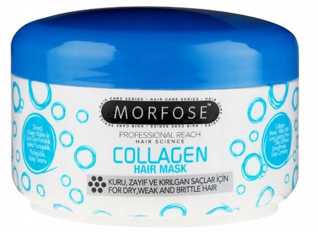 Maska do włosów - Morfose Collagen Blue Maska 500ml