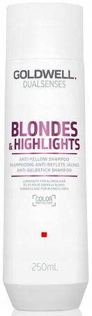 Szampon neutralizujący do włosów blond - Goldwell DLS Blondes&Highlights 25