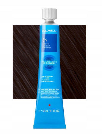 Farba do półtrwałej koloryzacji - Goldwell COLORANCE 60ml 3-N 22