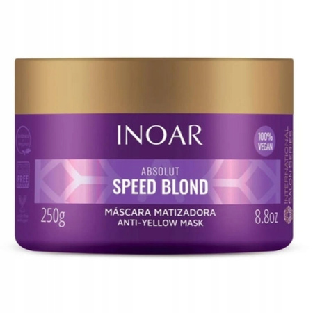 Odżywka do włosów - INOAR Absolut Speed Blond Maska 250g