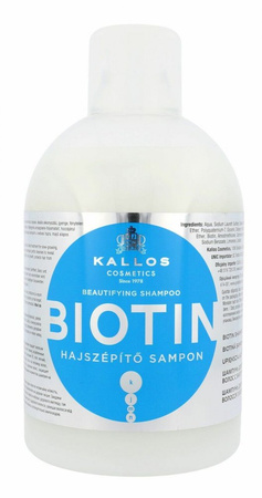 Szampon do włosów - Kallos Biotin Beautifying 1000ml