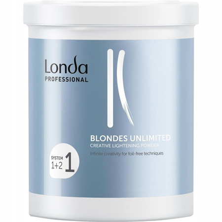 Rozjaśniacz w pudrze - LONDA BLONDES UNLIMITED 400g Odświeżający