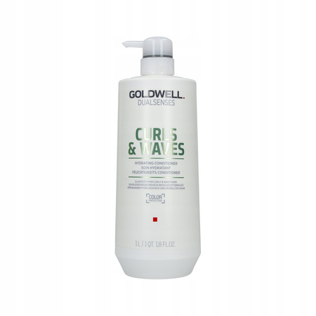 Odżywka do włosów - Goldwell DLS Curly&Waves 1000ml Nawilżająca