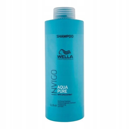 Szampon do włosów - Wella INVIGO Pure 1000ml Głęboko oczyszczający