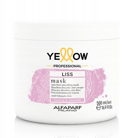 Maska do włosów - Alfaparf YELLOW Liss 500ml