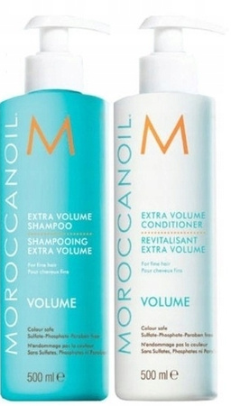 Szampon i Odżywka do włosów - Moroccanoil DUO Extra Volume 500ml