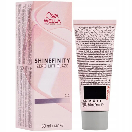 Farba do włosów - Wella Shinefinity 60 ml 06/07 Brown Profesjonalna