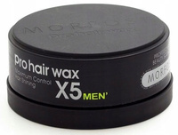 Żel do stylizacji włosów - Morfose Pro Hair Gel Wax Black 150ml