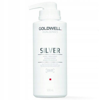 Maska do włosów siwych i blond - Goldwell DLS Silver 60 sec 500ml