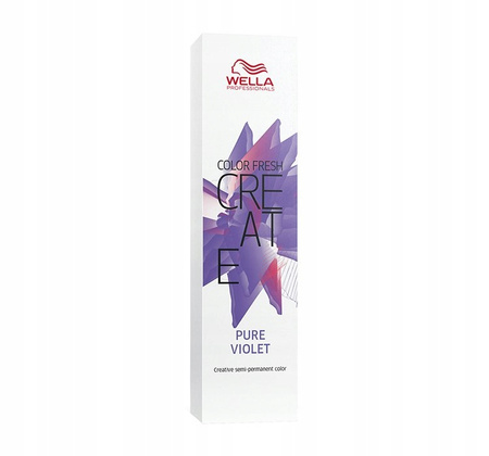 Pastelowa farba do włosów - Wella Color Fresh Pure Violet 60ml