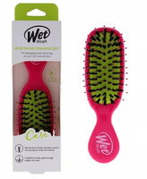 Szczotka do włosów - Wet Brush Mini Shine Enhancer Pink