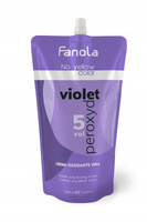 Fanola No Yellow Violet Oxy Krem 5vol 1,5% 1000 ml - Delikatne Rozjaśnianie