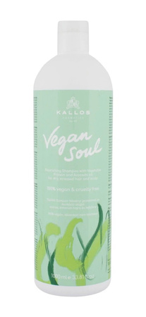 Szampon do włosów - Kallos Vegan Soul Nourishing Shampoo 1000ml