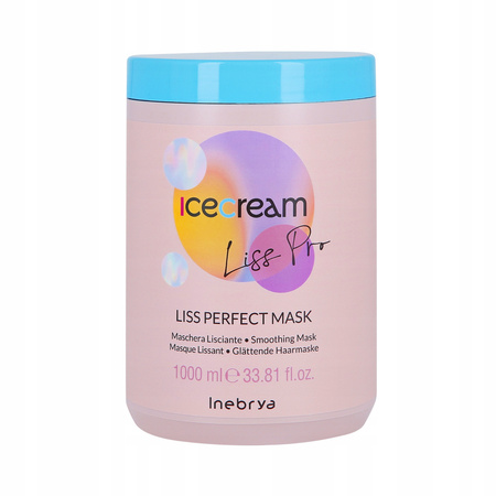 Maska do włosów - Inebrya IC Liss Perfect Maska 1000ml