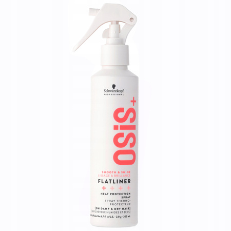 Termoochronny spray prostujący - Schwarzkopf Osis+ Flatliner 200ml