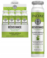 Odżywka do włosów - INOAR Resistance Bamboo Fiber 12x45ml