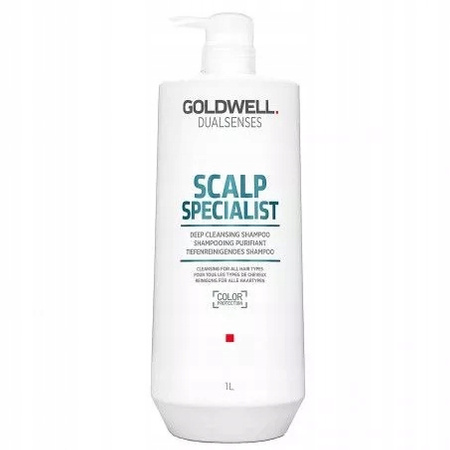 Szampon do włosów - Goldwell DLS Scalp Reg Deep Clean 1000ml Oczyszczający