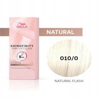 Farba do włosów - Wella Shinefinity 60 ml 010/0 Profesjonalna