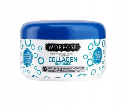 Maska do włosów - Morfose Collagen Blue Maska 500ml