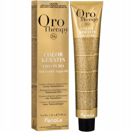 Fanola Oro Therapy Farba 7.00 Intensywny Średni Blond - Jasna Perła