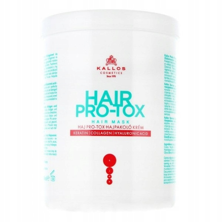 Kallos Hair Pro-Tox Mask 500ml Wygładzająca Maska do Włosów