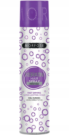 Lakier do włosów - Morfose Keratin Hair Spray 250ml