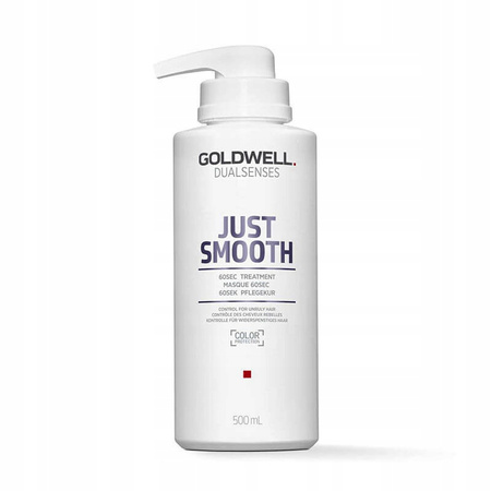 60-sekundowa kuracja do włosów Goldwell DLS Just Smooth 500ml Wygładzająca