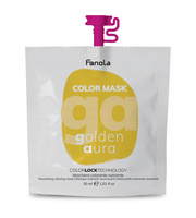 Fanola Color Maska Golden 30 ml - Próbka Złocistego Koloru