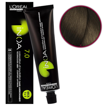 Farba do włosów - L'Oreal Inoa 60g 7.0