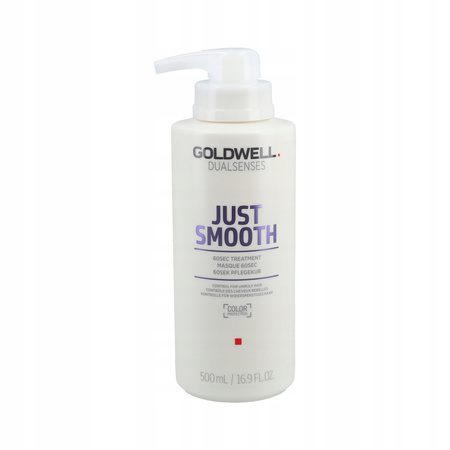 60-sekundowa kuracja do włosów Goldwell DLS Just Smooth 500ml Wygładzająca