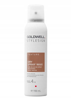 Spray do stylizacji włosów - Goldwell STS Texture Dry Wax Spray 150ml