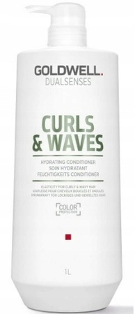 Odżywka do włosów - Goldwell DLS Curly&Waves 1000ml Nawilżająca