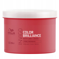 Maska do włosów cienkich - Wella INVIGO Brilliance 500ml Odbudowująca