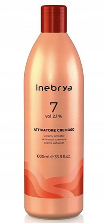 Aktywator do włosów - Inebrya Cremy Activator 7 vol 2,1% 1000ml